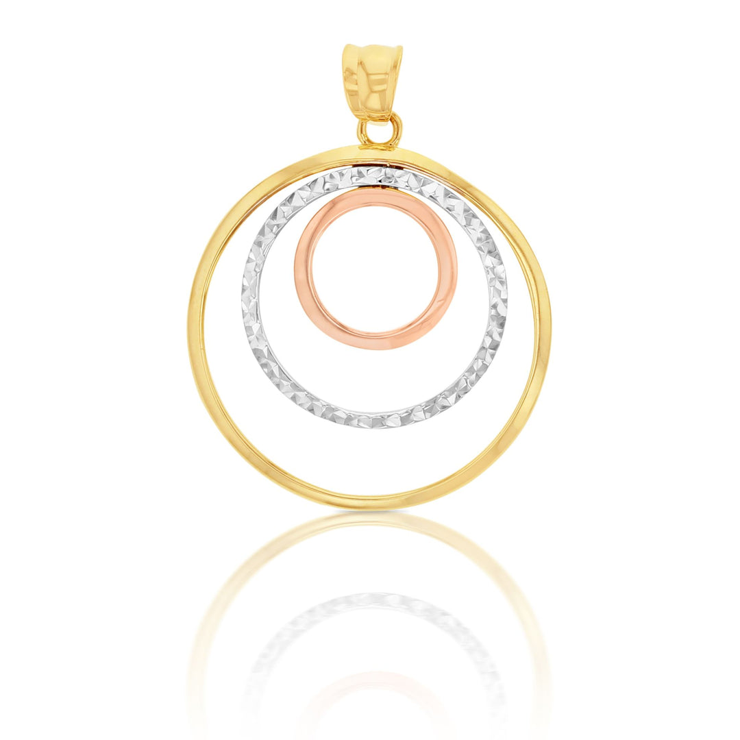 9YWP 22MM CIRCLE PENDANT