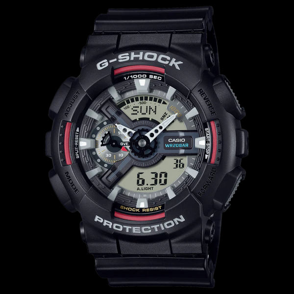 G SHOCK DUO REVIVAL BLACK CASE AND RESIN BAND