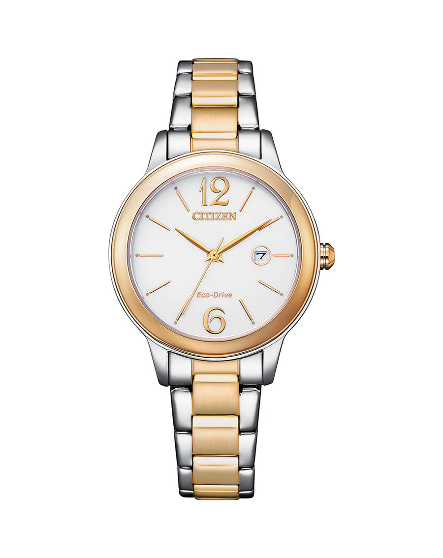 CITIZEN LDS ECO DRIVE BRLT SSTT WR100