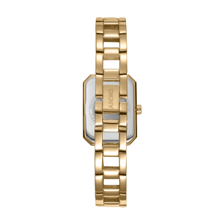 DKNY UPTOWN MIDI GOLD WATCH BLACK DIAL