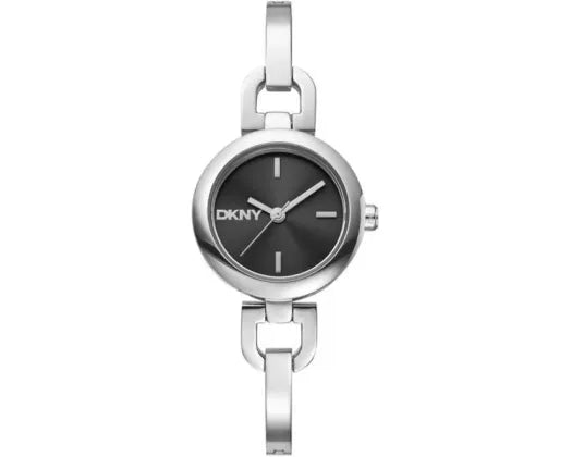 DKNY BLACK DI SS HALF BANGLE BL WATCH 26MM