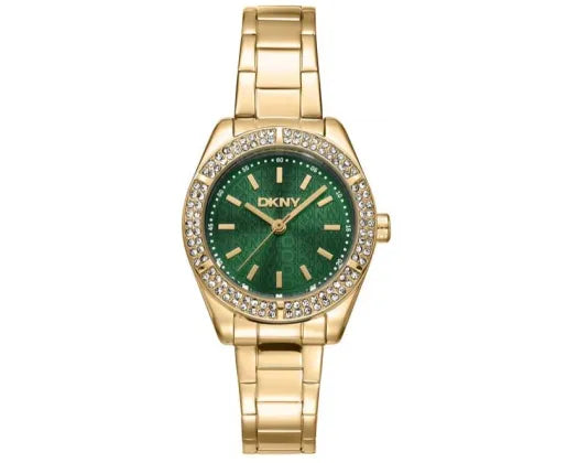 DKNY EVENING GREEN DI IPG BLET 30MM WATCH