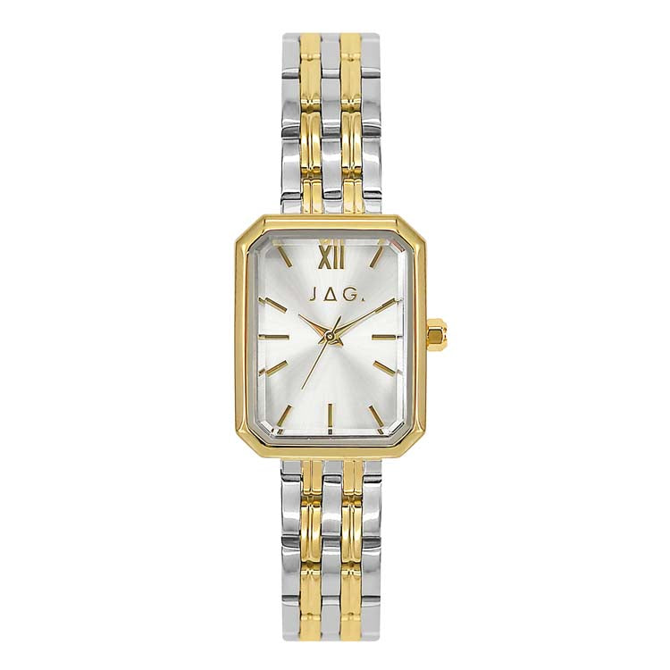 JAG NATTAI SIL DIAL IP 20.5MM BRACELET WATCH