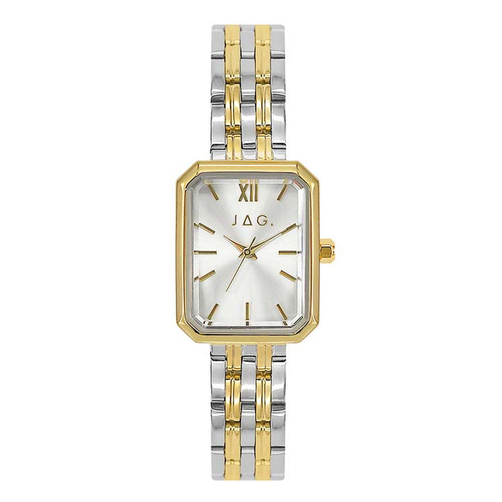 JAG NATTAI SIL DIAL IP 20.5MM BRACELET WATCH