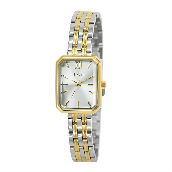JAG NATTAI SIL DIAL IP 20.5MM BRACELET WATCH