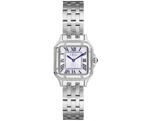 JAG RIANA SILVER DIAL IPS 26mm IPS STRAP WATCH