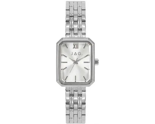 JAG NATTAI SILVER DIAL IPS 20.5mm IPS BRACELET WATCH
