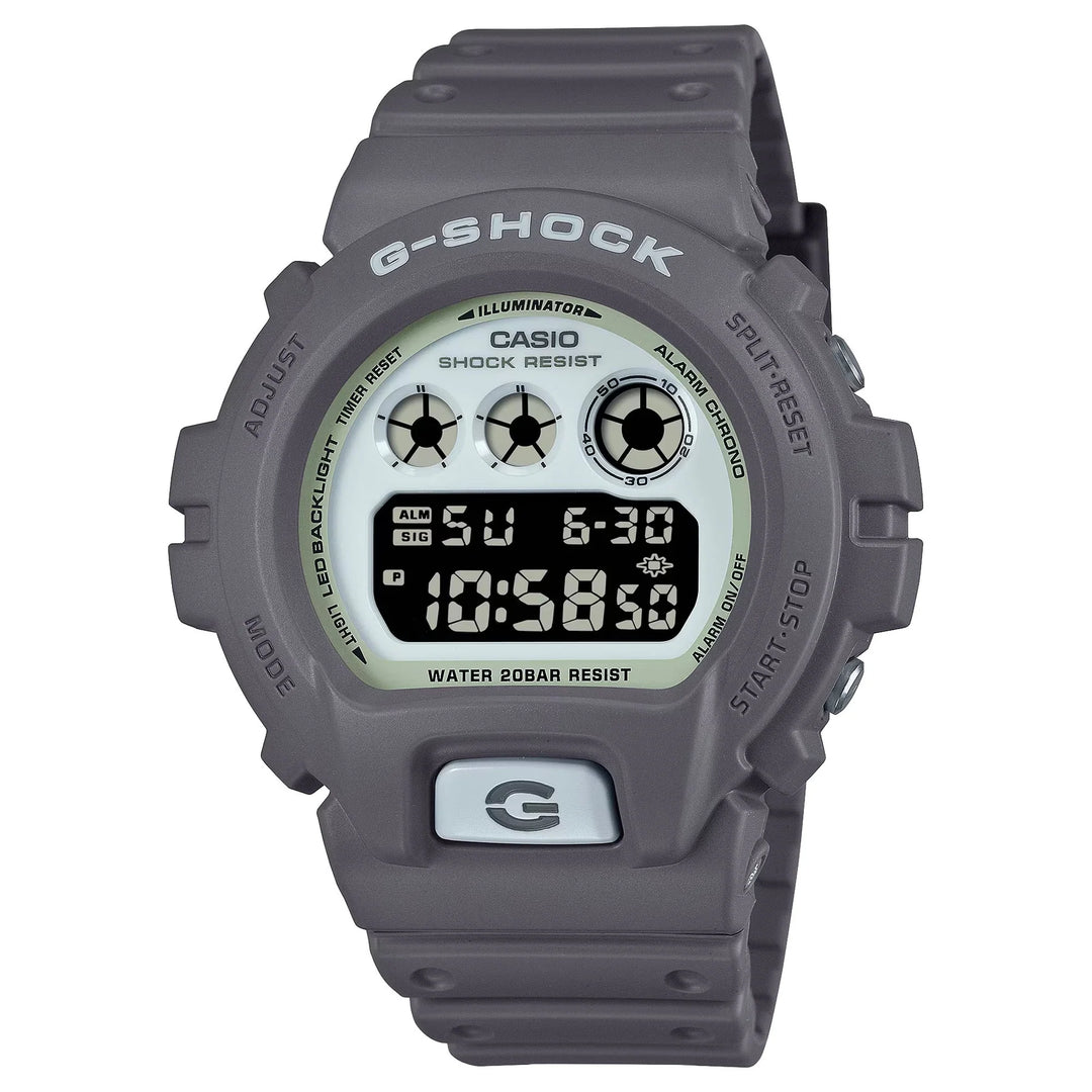 G SHOCK DIG HIDDEN GLOW S/W ALARM 200M WR BROWN RESIN CASE AND BAND