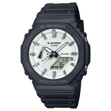 G SHOCK DUO BLACK & BRIL WHITE WATCH