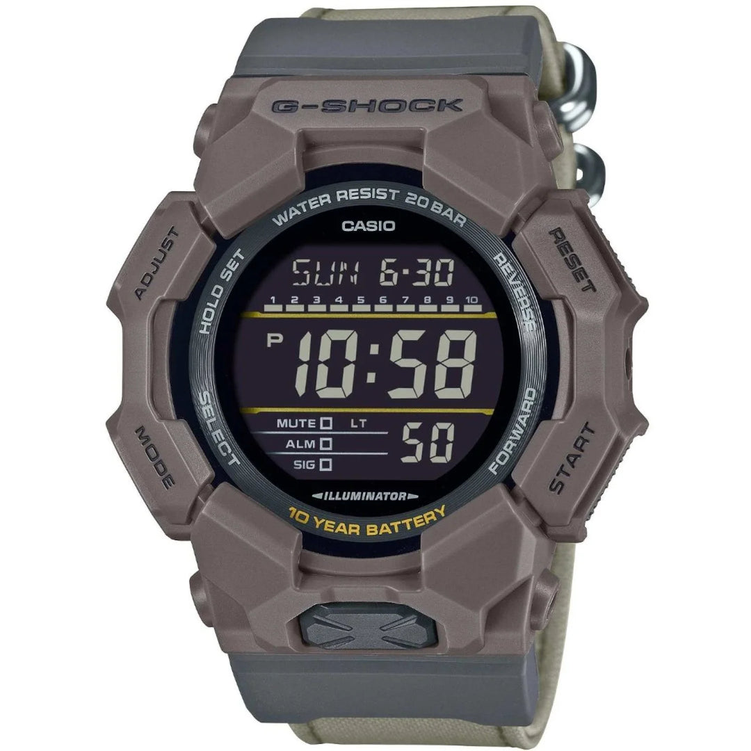 G SHOCK DIG URBAN TACTICAL BROWN CASE AND RESIN BAND
