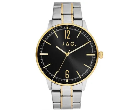 JAG GAWLER BLK DIAL IPS 45MM BRACELET WATCH