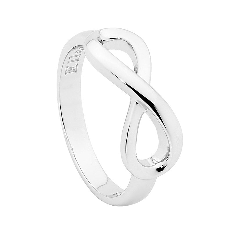 SS INFINITY RING SIZE 6
