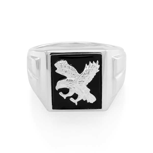 STERLING SILVER EAGLE DRESS RING SIZE W