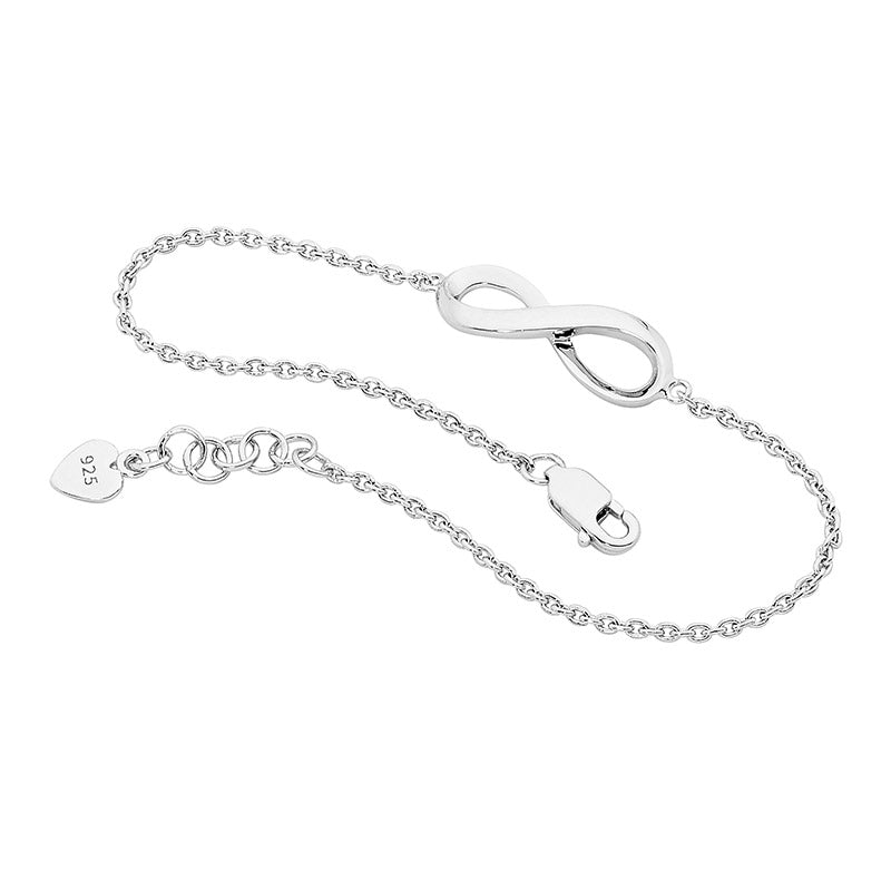 Sterling silver inifinty bracelet