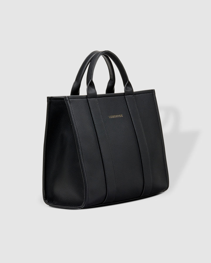 LOUENHIDE MANHATTAN TOTE BAG BLACK