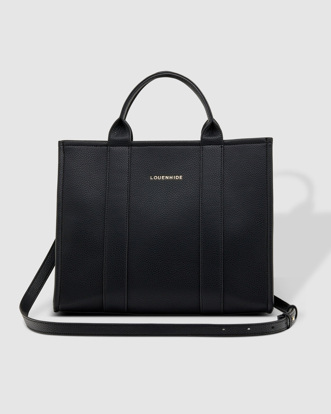LOUENHIDE MANHATTAN TOTE BAG BLACK