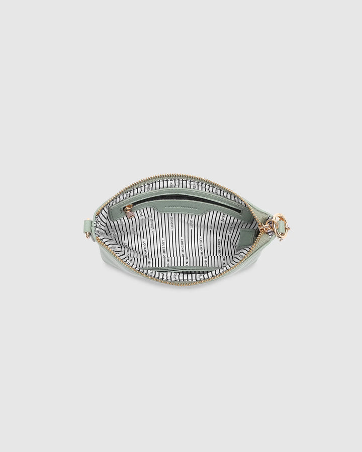 LOUENHIDE BABY SOPHIE CROSSBODY BAG - SAGE GREEN
