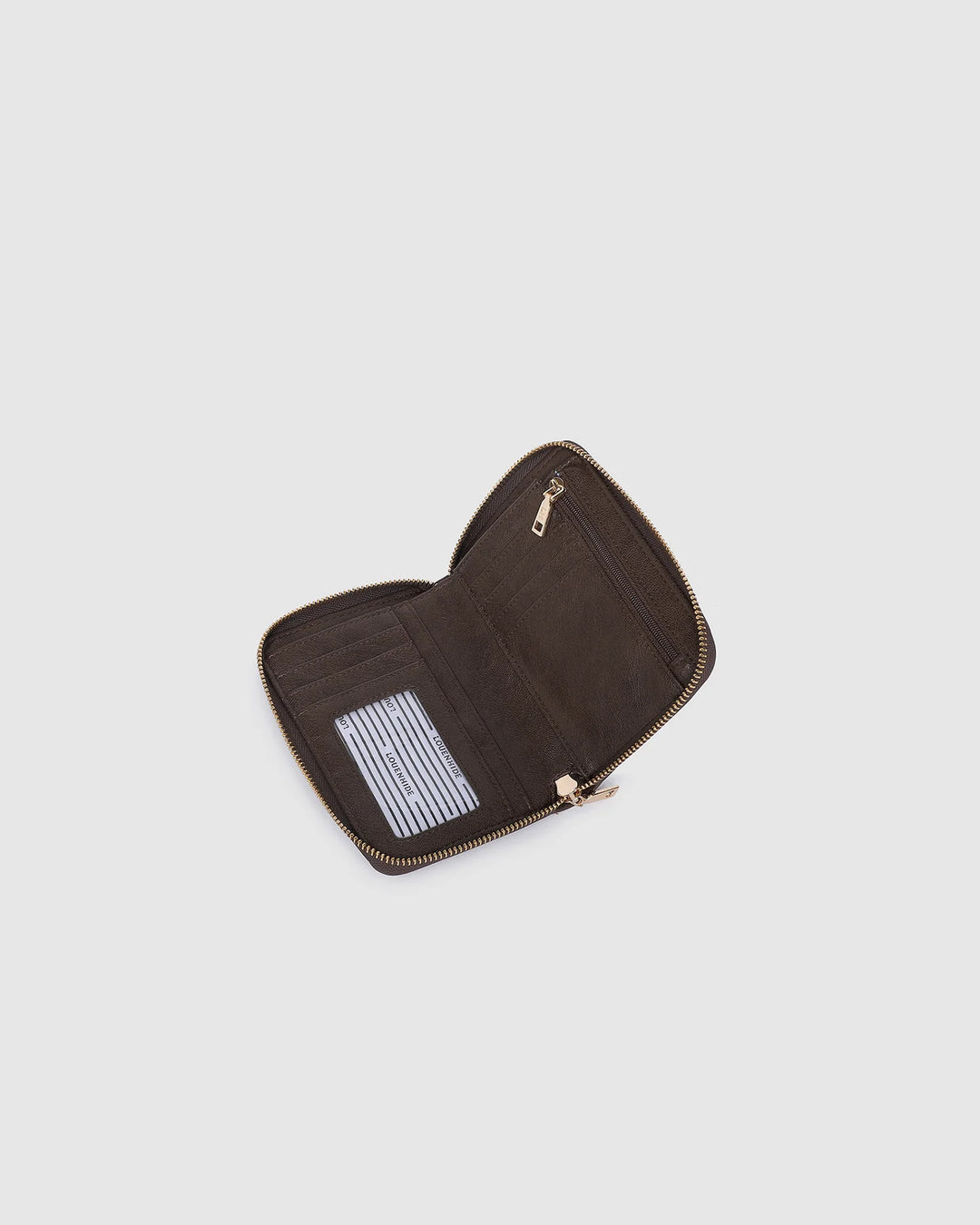 LOUENHIDE EDEN WALLET SADDLE CHOCOLATE