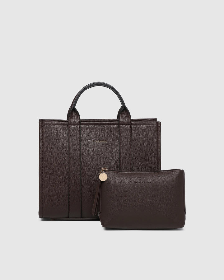 MANHATTAN & EVERYDAY POUCH SET - CHOCOLATE