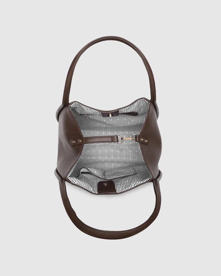 MINI SUTTON & EVERYDAY POUCH SET - CHOCOLATE