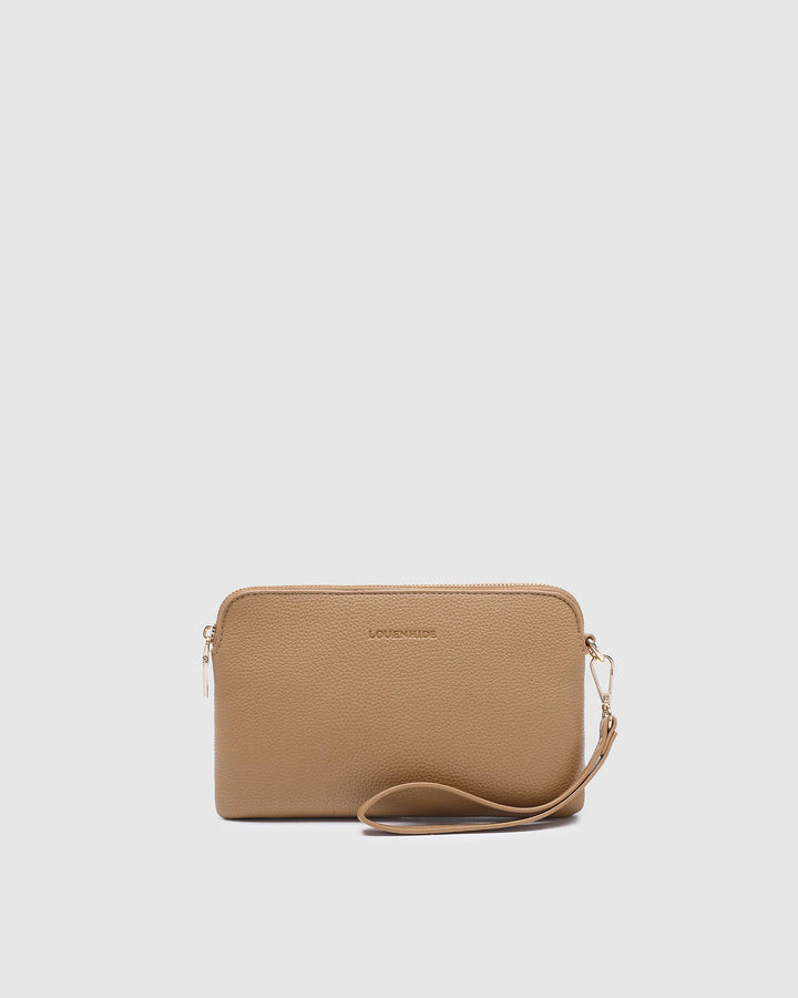 LOUENHIDE POPPY CLUTCH - HONEY