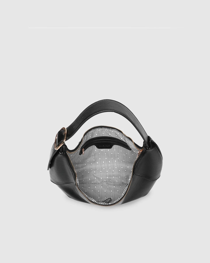LOUENHIDE CLEO SHOULDER BAG BLACK